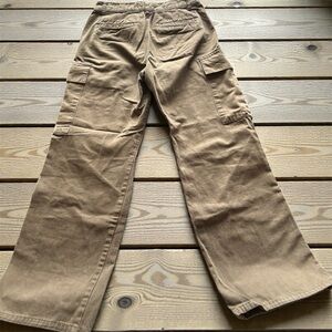 Zara Women's Khaki Cargo Pants